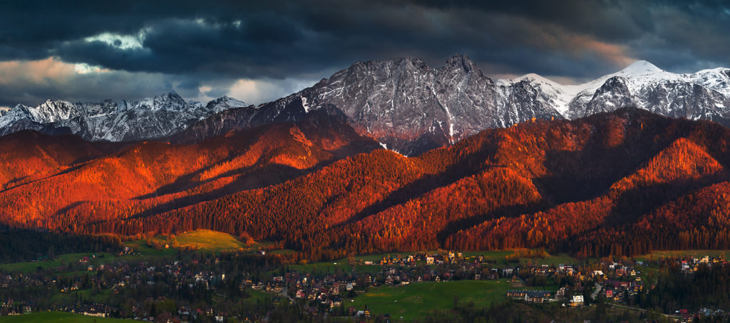 tatry wieczorem
